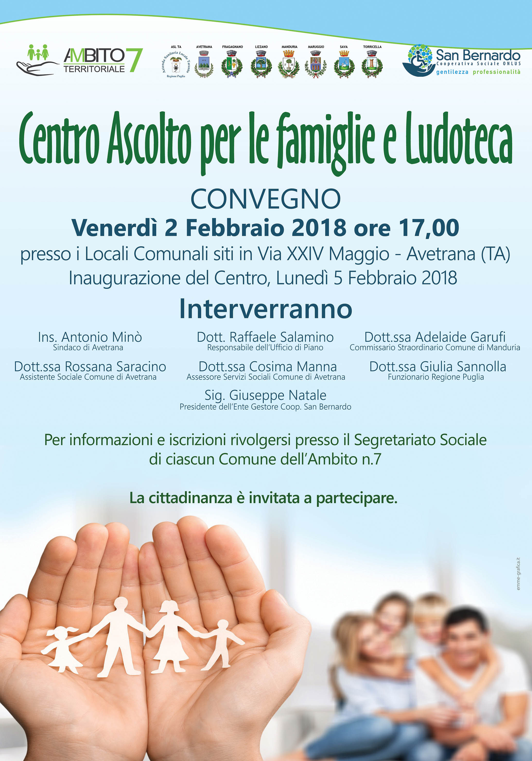 coop san bernardo manifesto avetrana